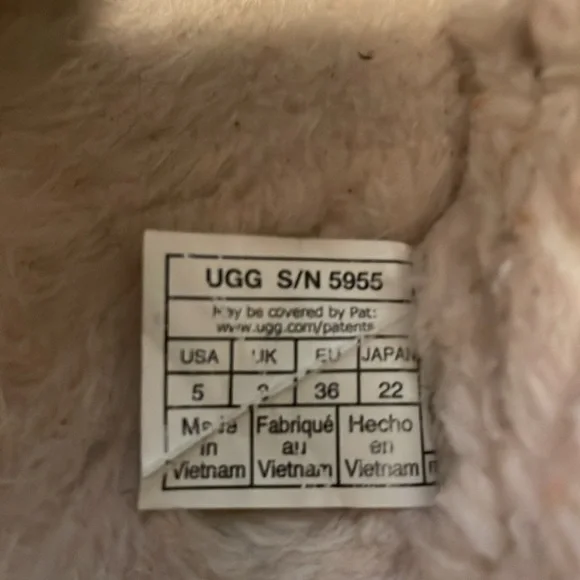 Tasman Ugg slippers - size 5 - Picture 5 of 5